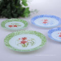 Tempered Glass Dinner Plates Break and Chip Resistant - Microwave Safe - Dishwasher Safe -Charger Plate, Decorative Plate.